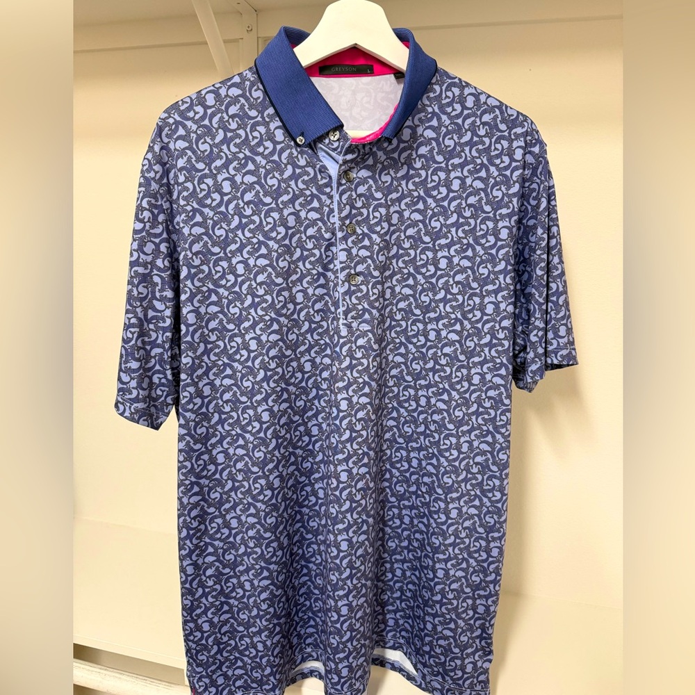Greyson Wolf Polo (Sz L)
